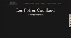 Desktop Screenshot of freres-couillaud.com